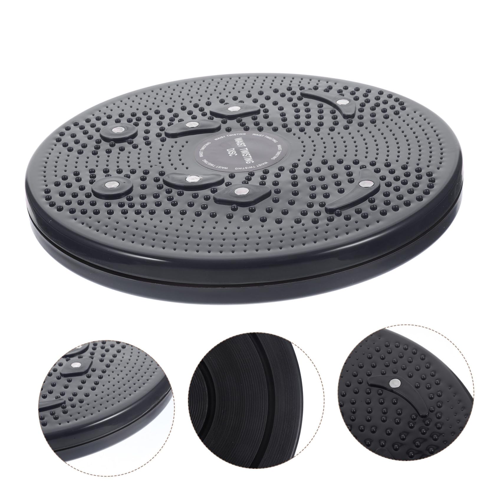 2PCS Waist Massage Machine with PP Rotating Technology - Portable Electric Massager for Back Pain Relief, Perfect for Home, Office & Car Use