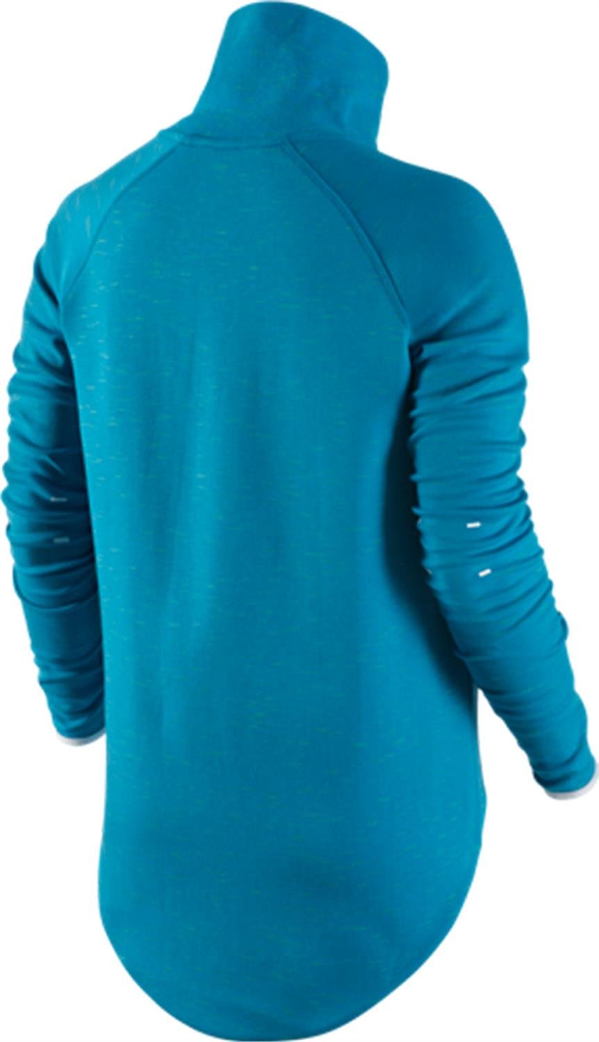 Nike Women's Tech Fleece Jacket - Light Blue & White | Warm Winter Running Jacket for Women | Gym, Jogging, Outdoor Activities
