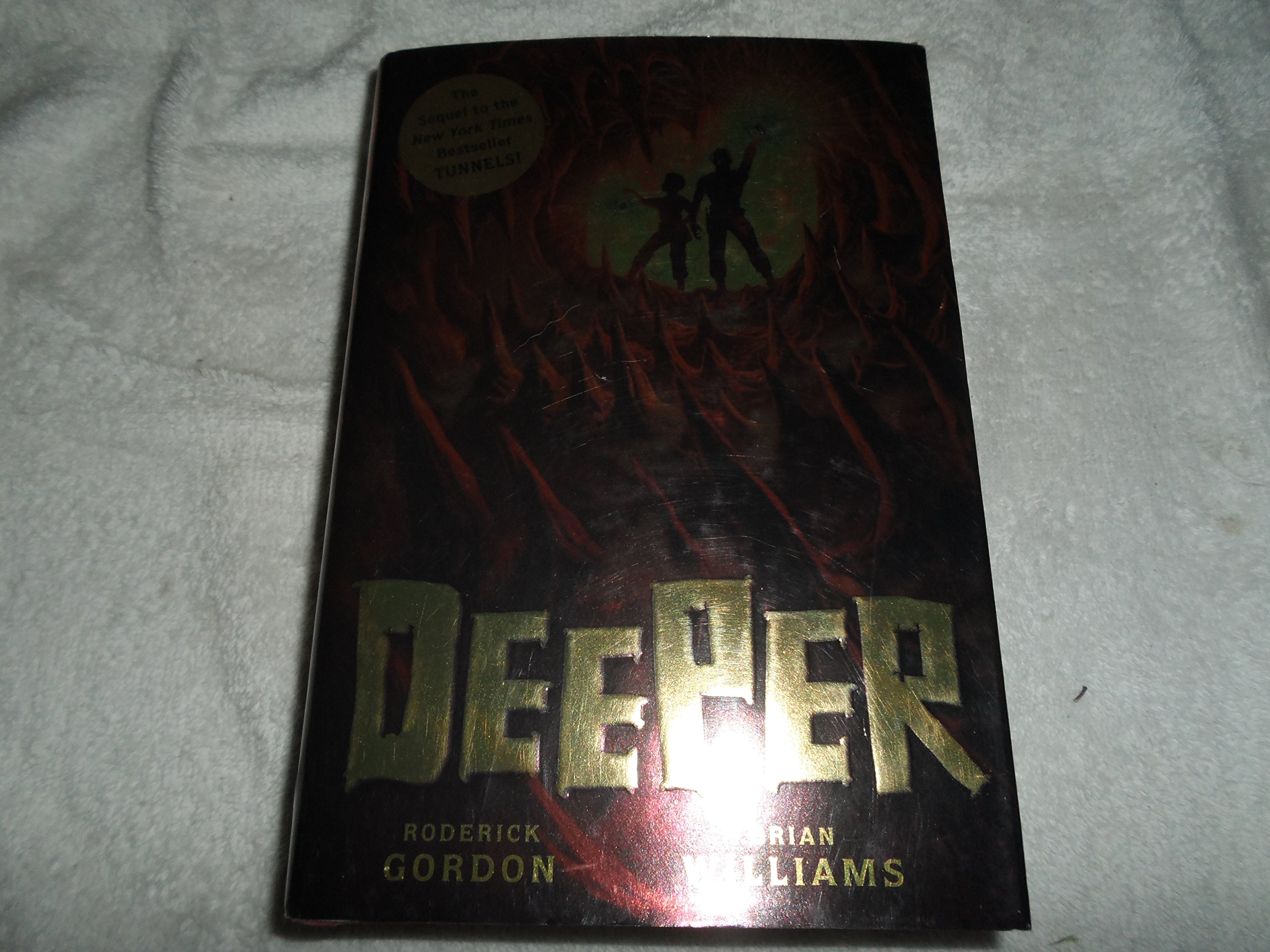 Deeper (Tunnels Book 2) - Adventure Fiction Novel for Teens & Young Adults | Perfect for Reading, Book Clubs & Gifts