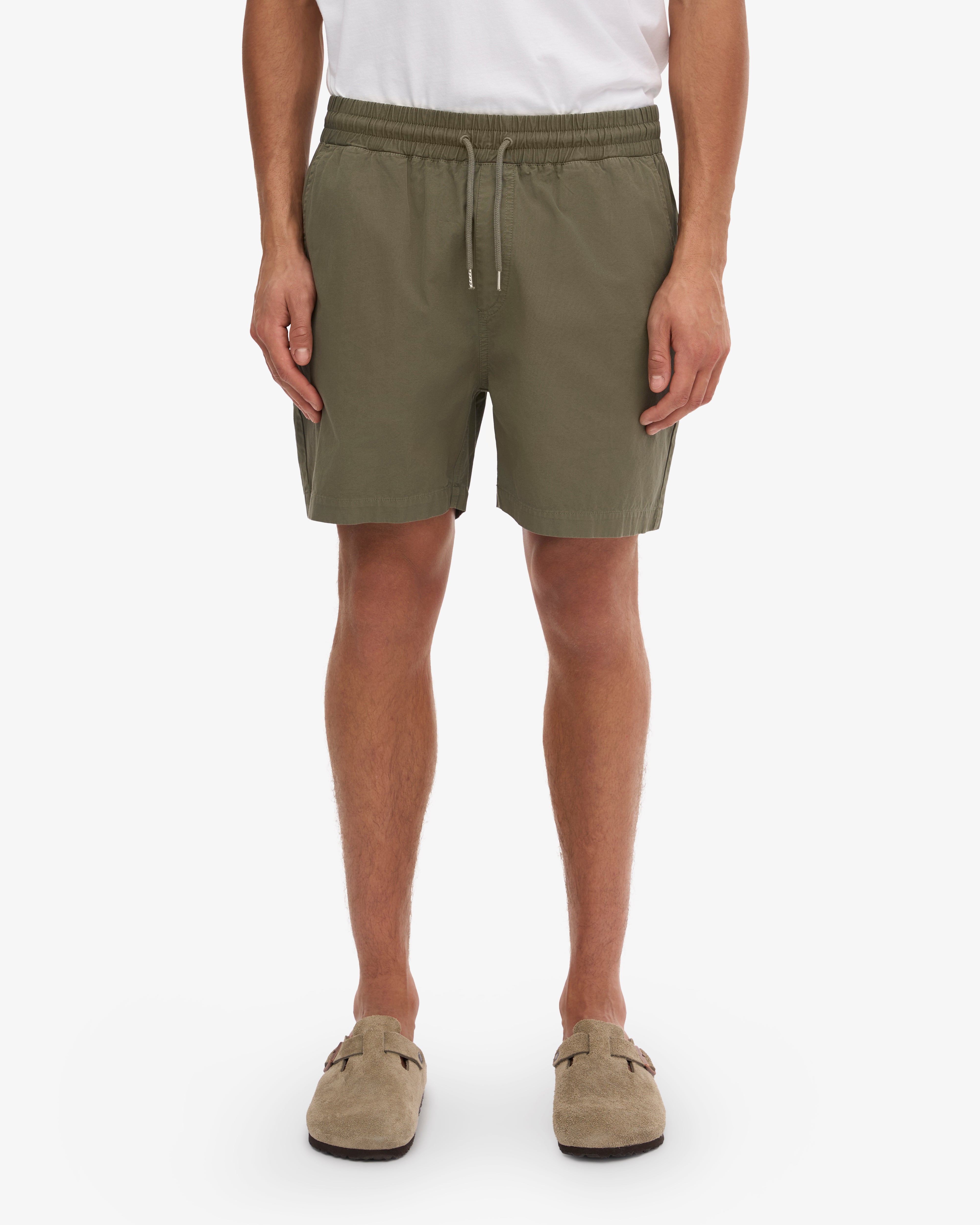 Organic Twill Shorts for Women - Comfortable & Eco-Friendly Kelly Green Casual Shorts | Perfect for Summer, Travel & Outdoor Activities