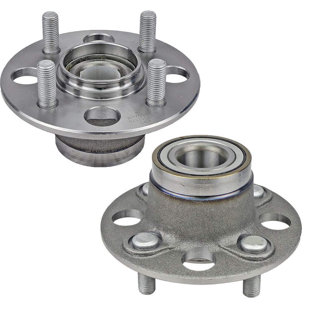 Pair of 2 Rear Wheel Hub and Bearing Assembly for 2001-2005 Honda Civic - Perfect for Smooth Ride & DIY Car Repairs