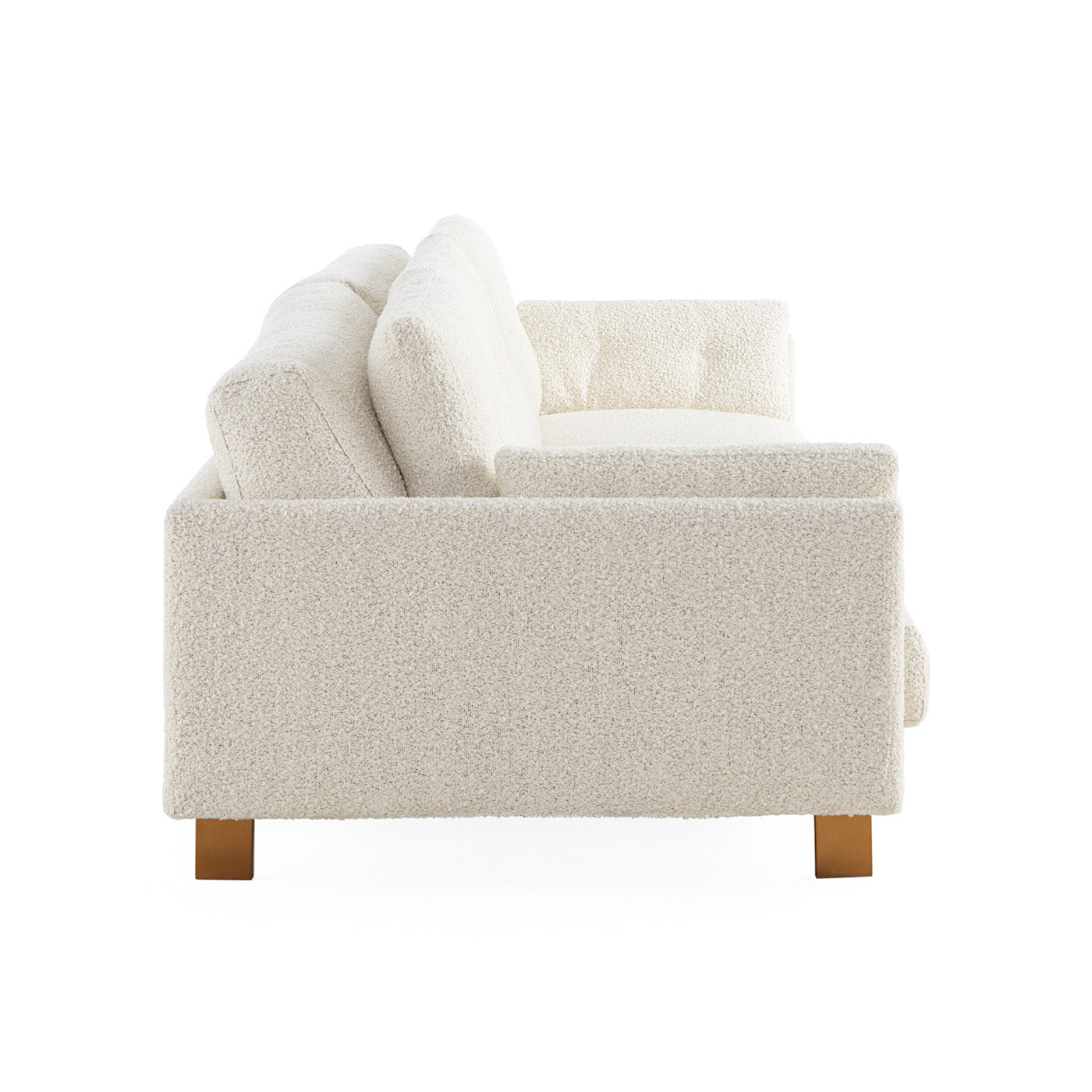Malibu Sofa 2 - Modern 2-Seater Loveseat for Living Room, Lounge & Office - Comfortable Upholstered Couch with Premium Fabric