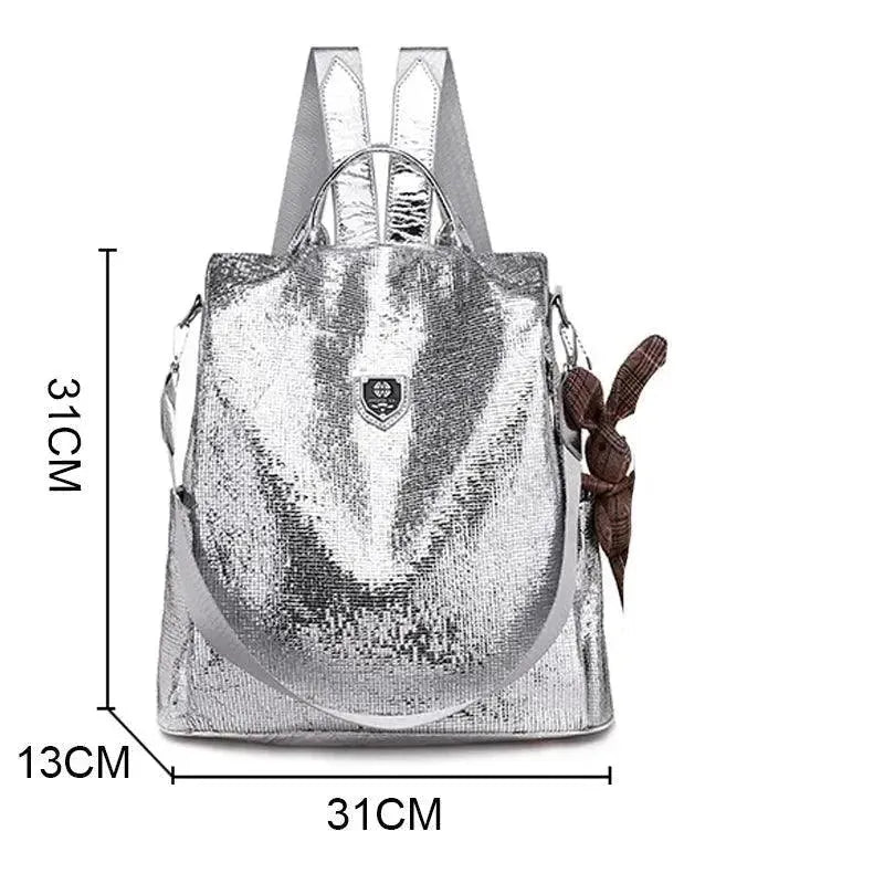 Stylish Anti-Theft Women's Backpack - Waterproof Travel Laptop Bag with USB Charging Port - Perfect for Commuting, College & Business Travel