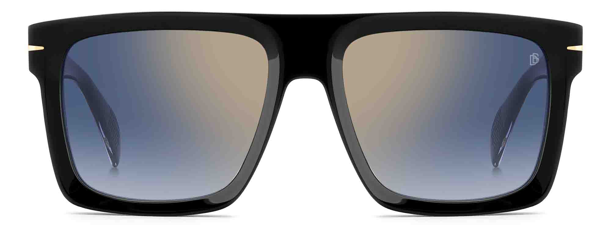 David Beckham DB7134/S Men's Sunglasses - Polarized UV Protection Aviator Style for Driving, Outdoor Sports & Fashion