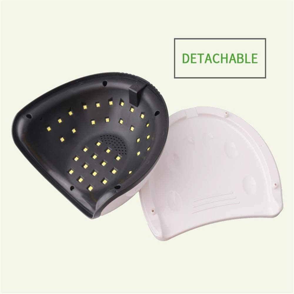 96W UV LED Nail Lamp with Auto Sensor & LCD Touch Screen - 4 Timer Settings Professional Gel Polish Dryer for Salon & Home Use - Perfect for Manicures, Pedicures & DIY Nail Art