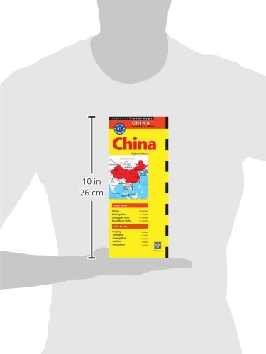 China Travel Map Eighth Edition (Periplus Travel Maps) - Detailed Road & Tourist Attractions Guide for Adventure, Road Trips & Vacation Planning