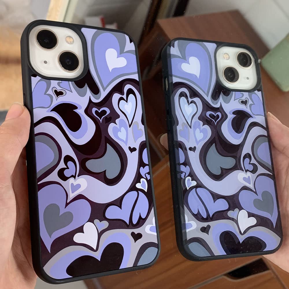 Aesthetic Purple Heart iPhone 11 Pro Case - Cute Protective Phone Cover for Women | Perfect for Daily Use, Travel & Gift Giving