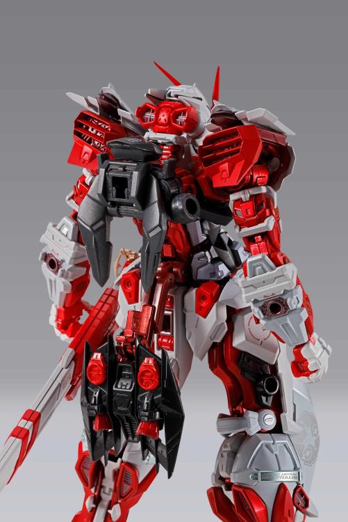 Bandai Metal Build Gundam Seed Vs Astray MBF-P02Kai Red Frame Kai Action Figure - Premium Collectible Model Kit for Anime Fans & Display | Perfect for Gundam Collections, Anime Decor, and Gift Giving