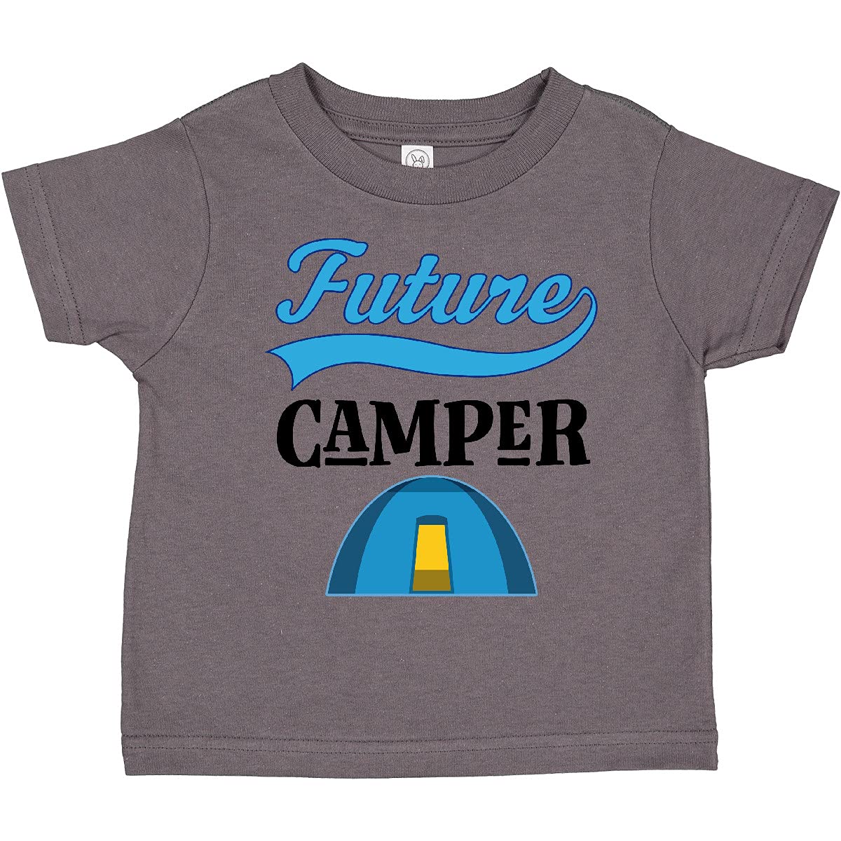 Inktastic Camping Future Camper Toddler T-Shirt - Cute Outdoor Adventure Tee for Kids, Perfect for Camping Trips & Family Vacations