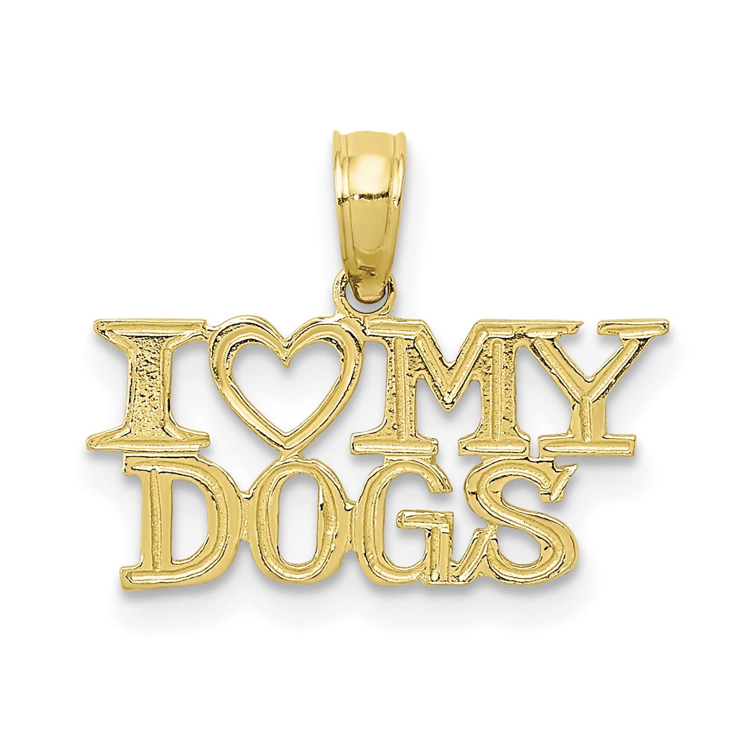 10K or 14K Yellow Gold 