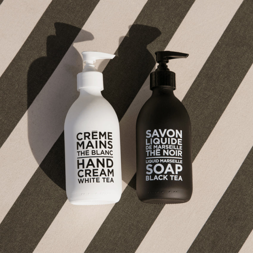 Compagnie de Provence Tea Scented Liquid Hand Soap - Natural & Moisturizing for Dry Skin - Perfect for Bathroom, Kitchen & Guest Use