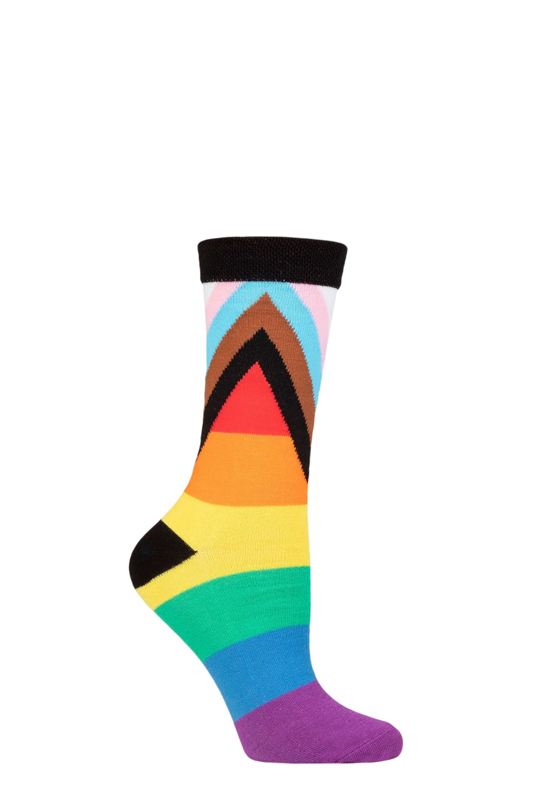 Bamboo Pride Socks for Men & Women - Soft & Breathable Comfort Socks - Pack of 1 - Perfect for Casual Wear, Workouts, and LGBTQ+ Pride Events