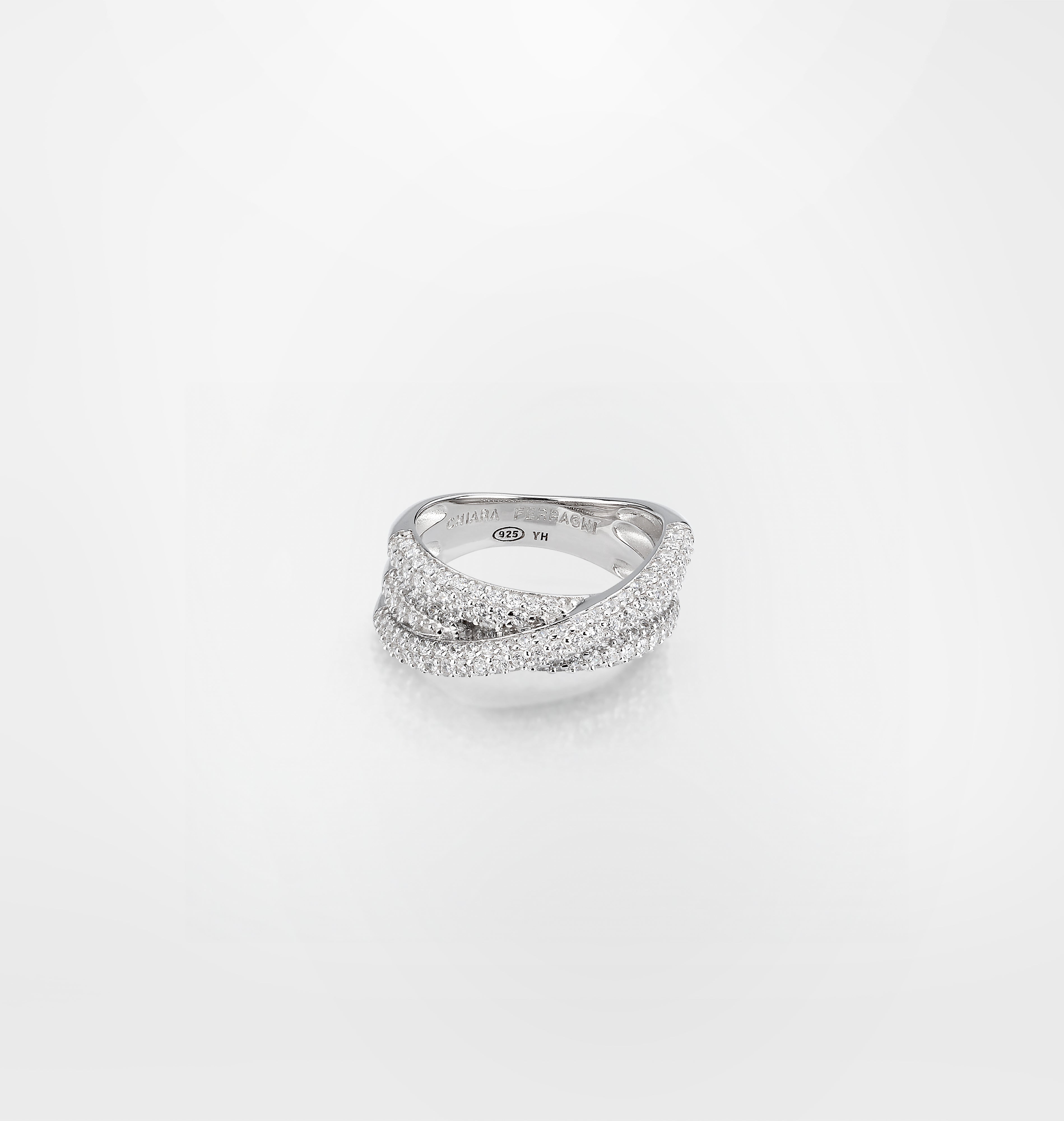 CHIARA FERRAGNI Anello Donna Silver Ring J19AXD46014 - Elegant Women's Fashion Jewelry for Parties, Weddings & Special Occasions