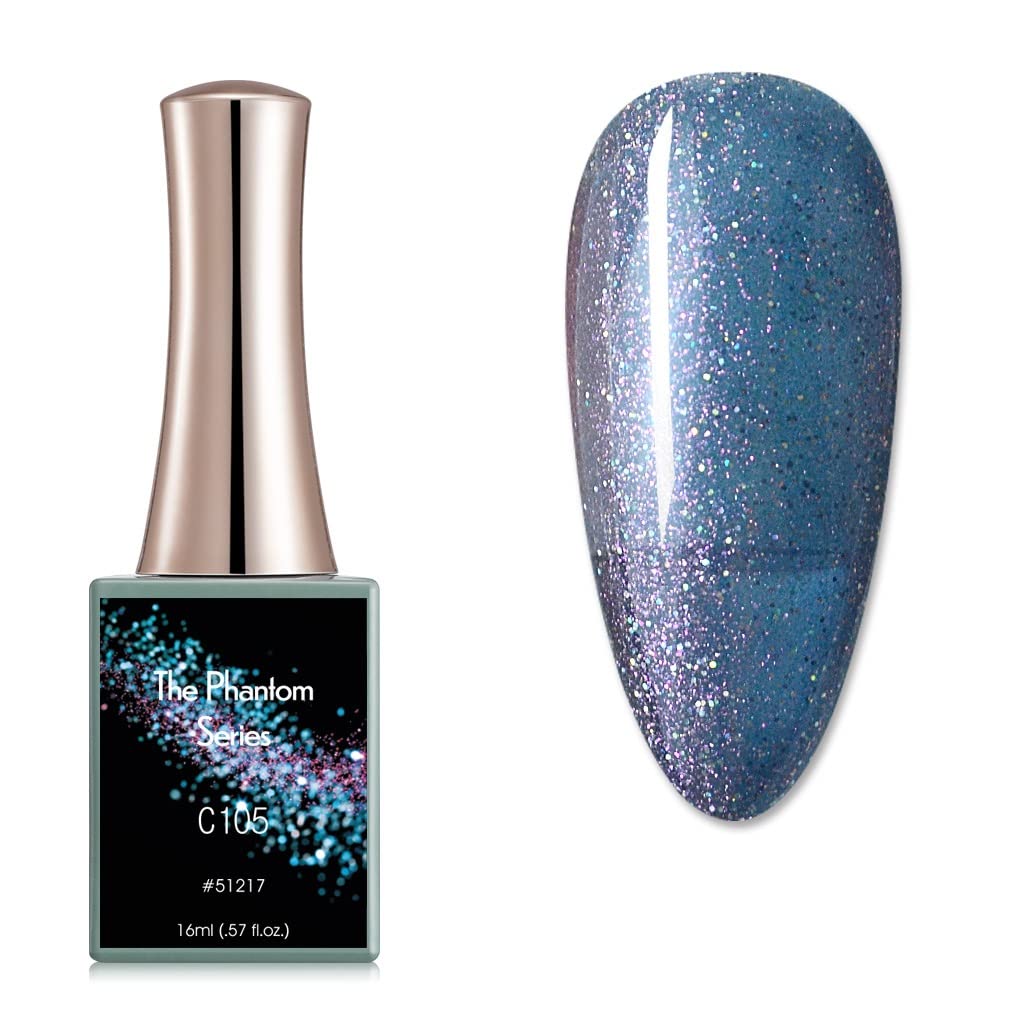 BELLE GAGA™ CANNI 16ml Soak Off LED UV Gel Nail Polish Set - Long Lasting Salon Quality Manicure Kit for DIY Nail Art at Home (Color C105) | Perfect for Parties, Weddings & Everyday Wear
