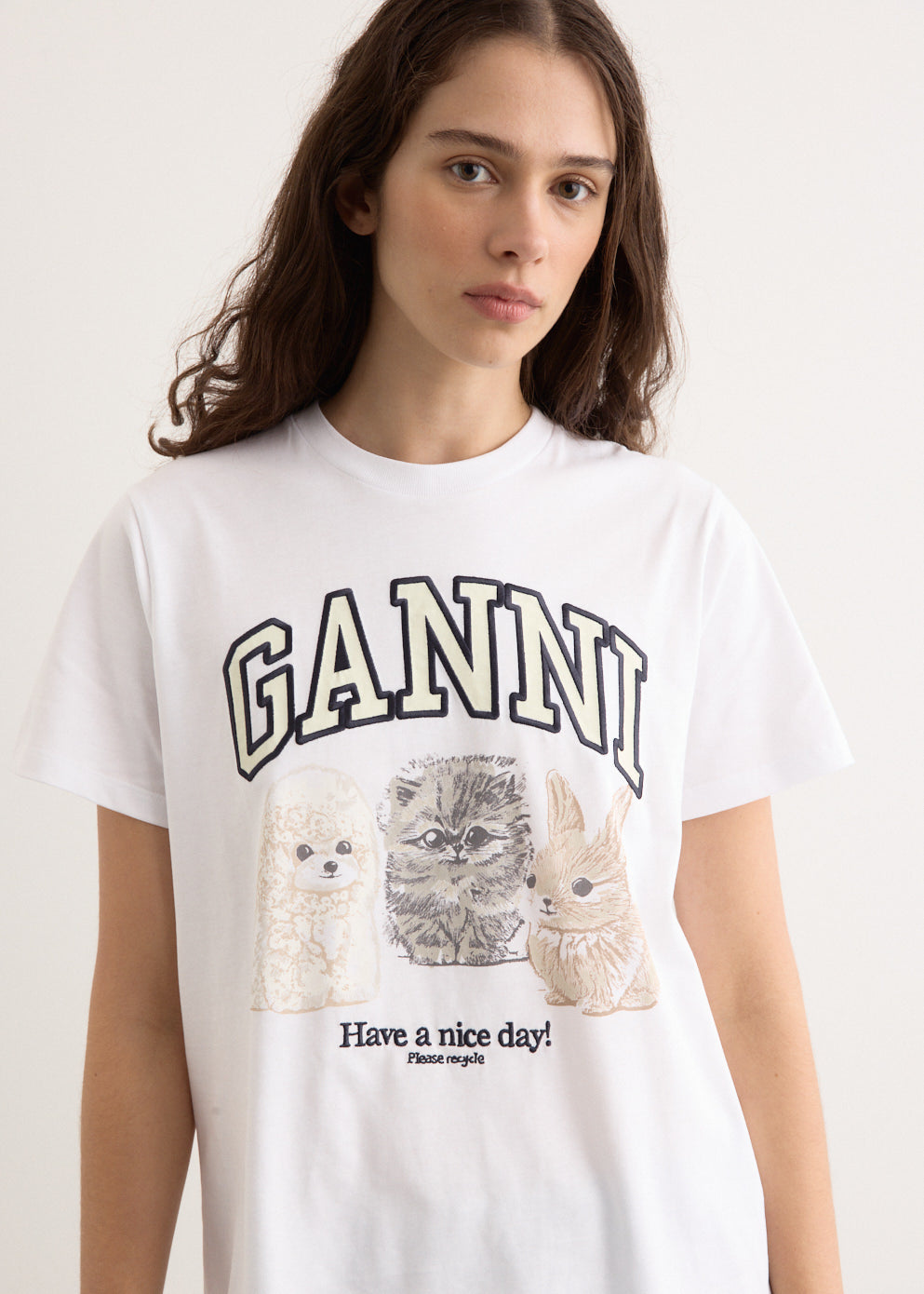 Soft Cotton Jersey Animal Print Relaxed T-Shirt for Men & Women - Casual Wear, Lounge & Everyday Comfort