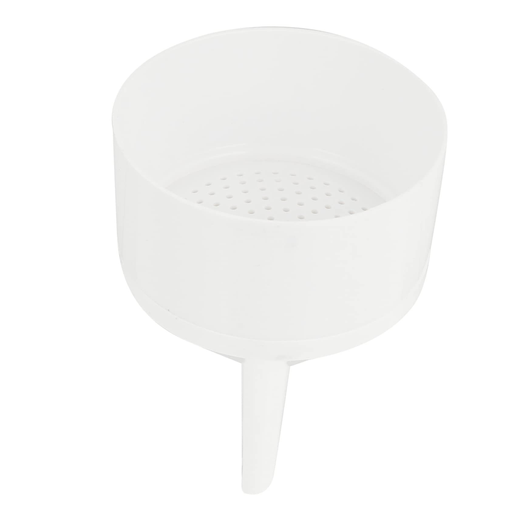 Premium Plastic Buchner Funnel with Filter Paper - 1pc Lab Filtration Funnel for Chemistry Experiments, Coffee Brewing & Essential Oil Extraction
