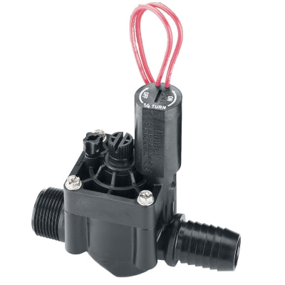Hunter Industries PGV 100MB 1-Inch PGV Series Globe Valve - Male x Barb Connection for Drip Irrigation Systems, Lawn Sprinklers & Water Control Applications
