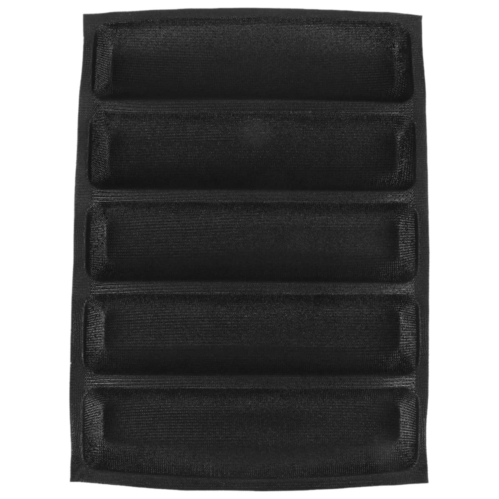 Non-Stick Silicone Bread Pan - Perforated French Loaf & Hot Dog Baking Mold with Liner Mat - Perfect for Homemade Bread, Pastries, and Baked Goods