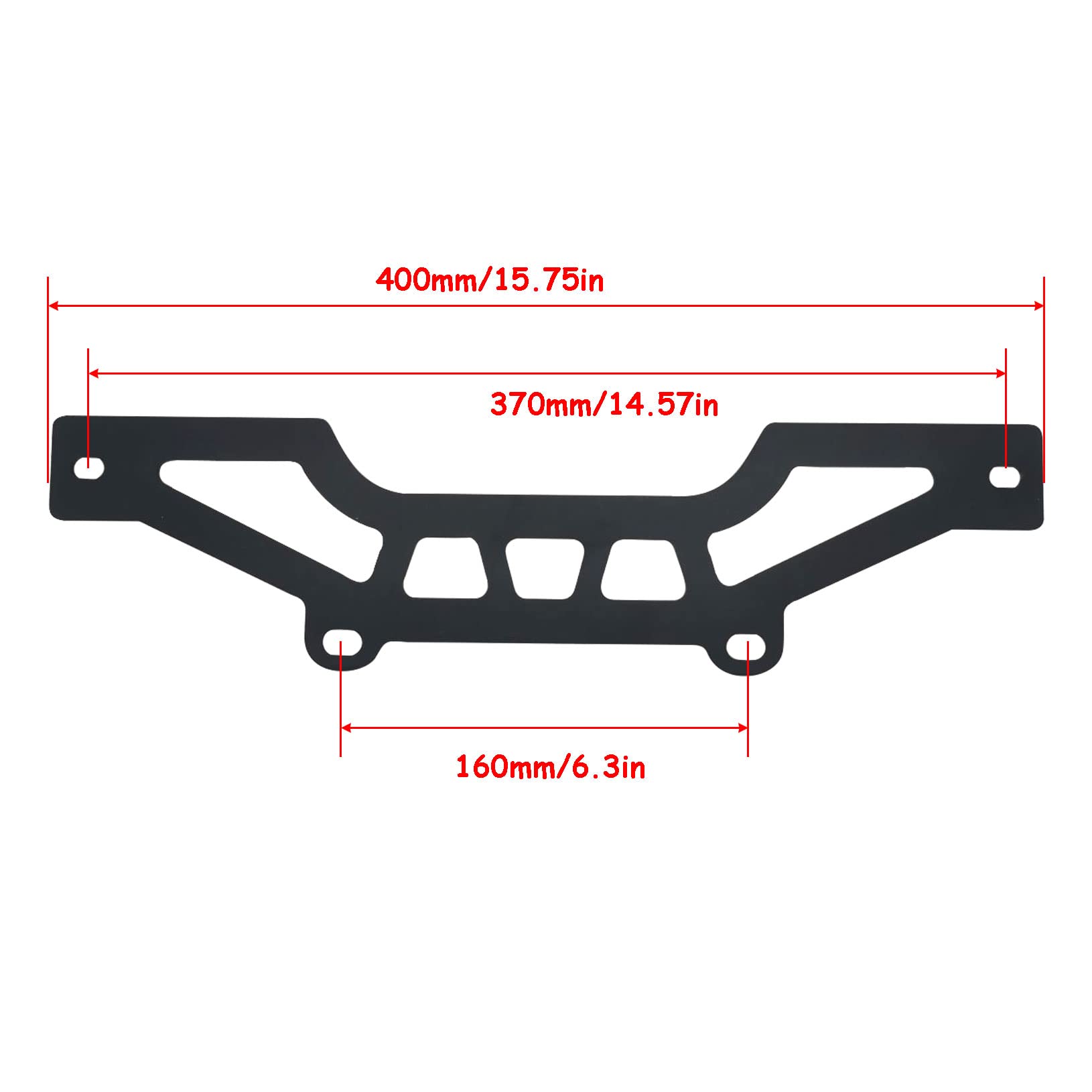 Shock Tower Front Light Bar Bracket Mount Kit for 2017-2023 Can-Am Maverick X3 X3 MAX DS XR RS Turbo R - Heavy Duty 10-14 inch LED Light Bar Holder - Perfect for Off-Roading, Night Driving & Adventure Racing
