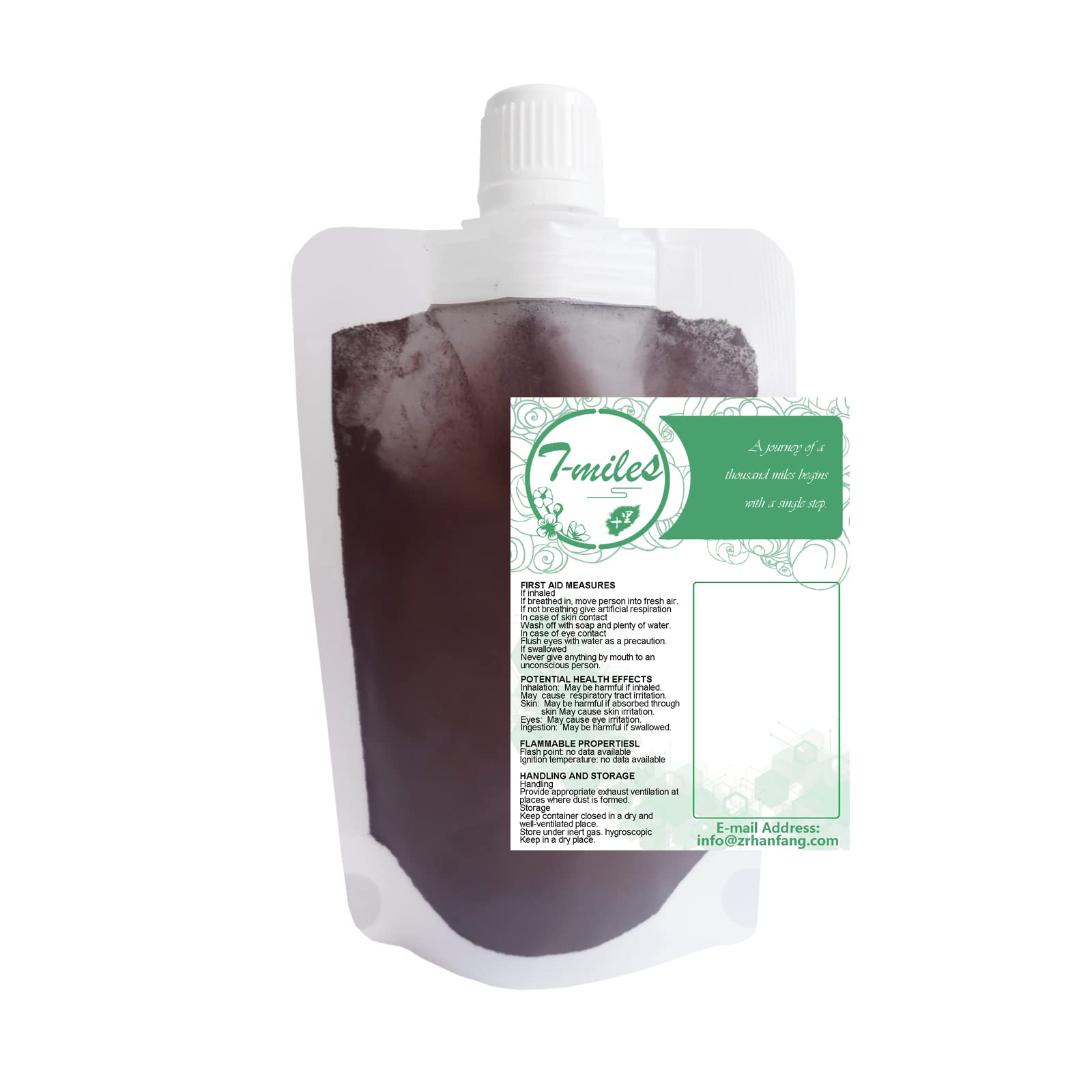 Natural Brown Iron Oxide Pigment - 100g Bag for Artistic Painting, Concrete, Clay, Lime, Plaster & Masonry | Eco-Friendly Mineral Dye for DIY Crafts, Home Decor & Industrial Applications