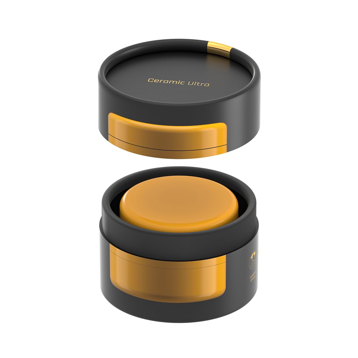 Premium Ceramic Herb Grinder - 62mm Ultra-Smooth Non-Stick Nano Ceramic Surface | Triple N52 Neodymium Magnet | Professional Spice & Herb Crusher Kit with Accessories | Perfect for Grinding Herbs, Spices & Tobacco for Smooth Smoking Experience