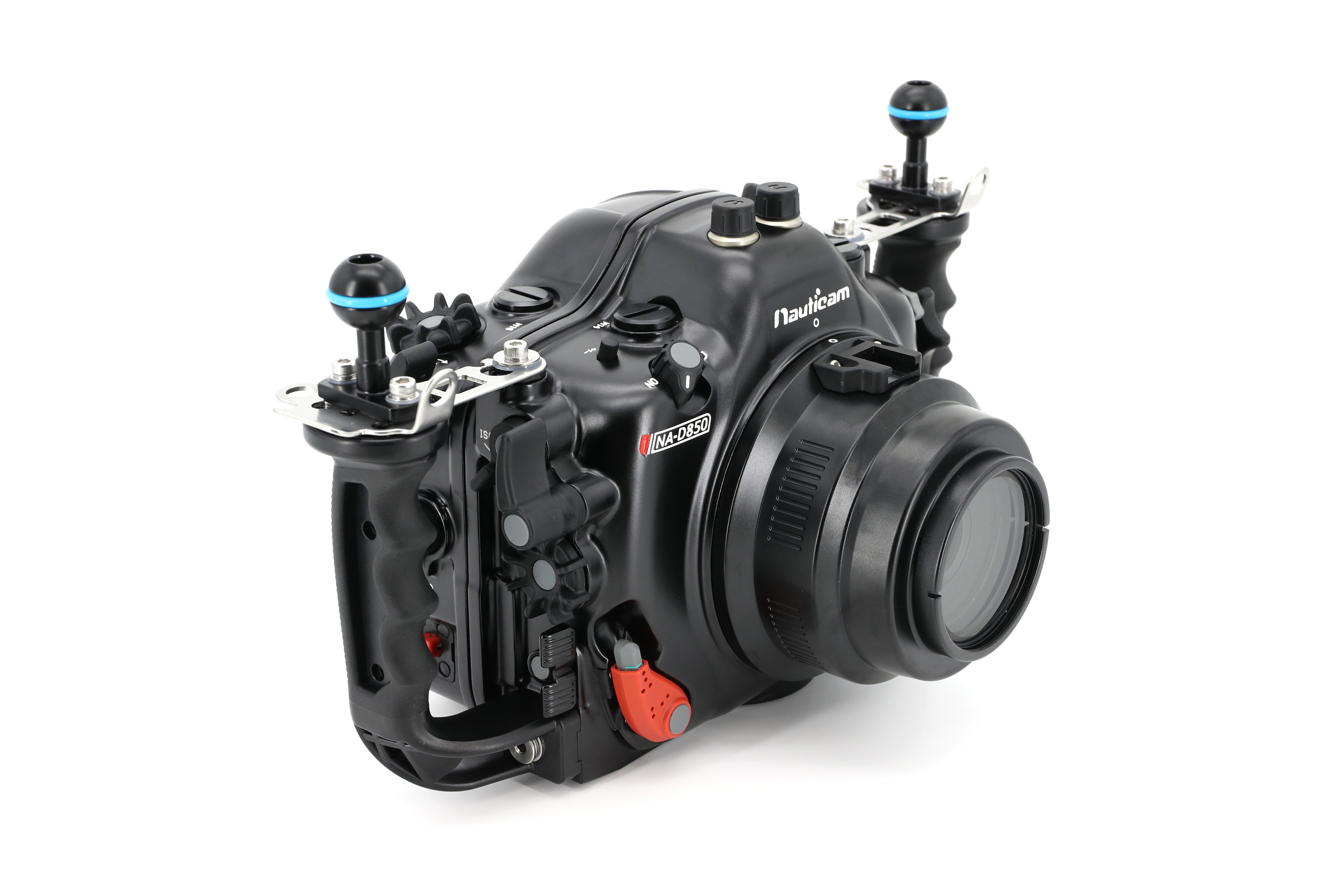 Nauticam NA D850 Waterproof Underwater Housing for Nikon D850 DSLR Camera - Professional Scuba Diving & Marine Photography Housing