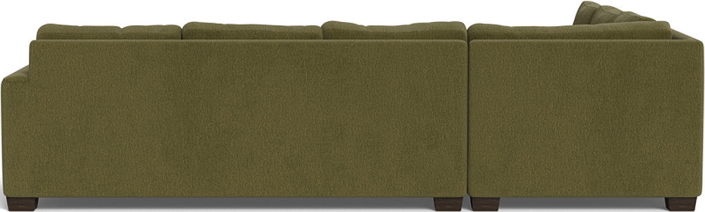 Track 121 Left Corner Sectional Sofa - Modern L-Shaped Couch for Living Room, Family Room & Home Theater - Comfortable Fabric Sectional with Chaise Lounge