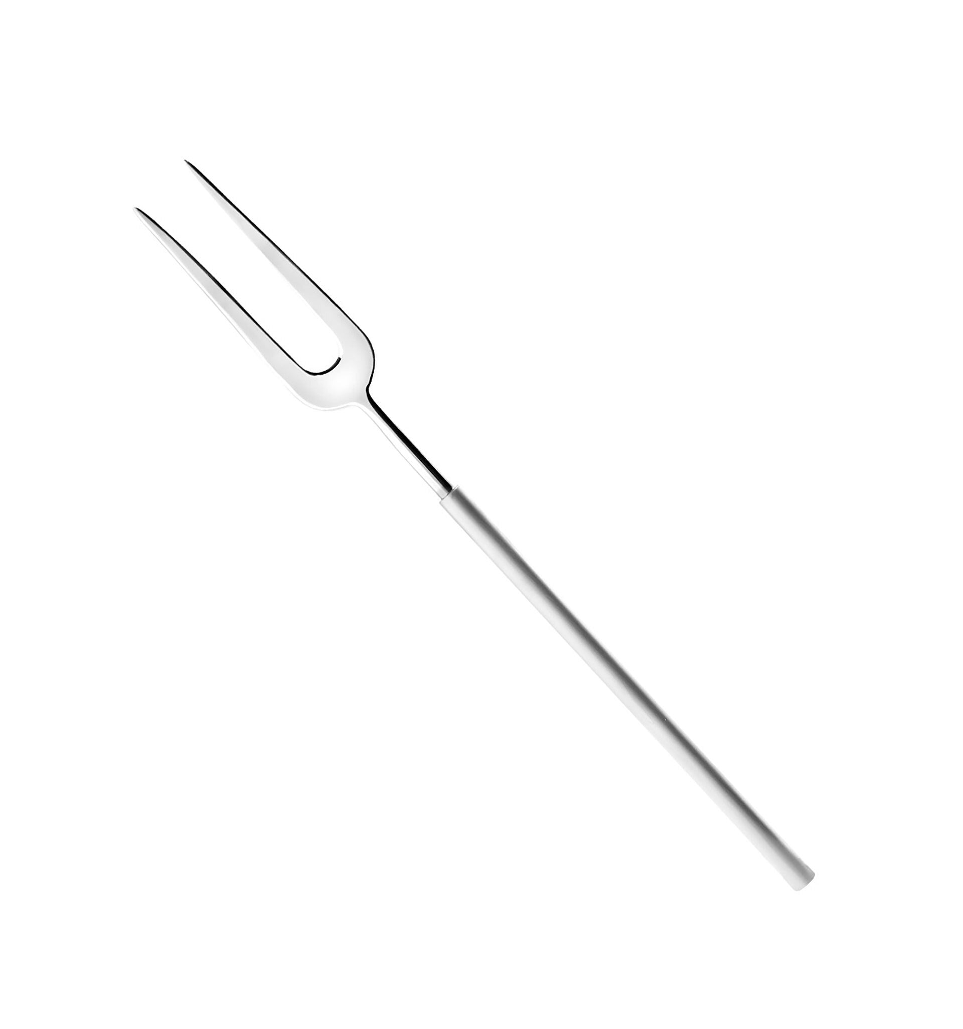 Premium Stainless Steel Flatware Meat Serving Fork - 12-Piece Set for BBQ, Steak, and Dinner Parties - Elegant and Durable Serving Utensils for Home and Restaurant Use