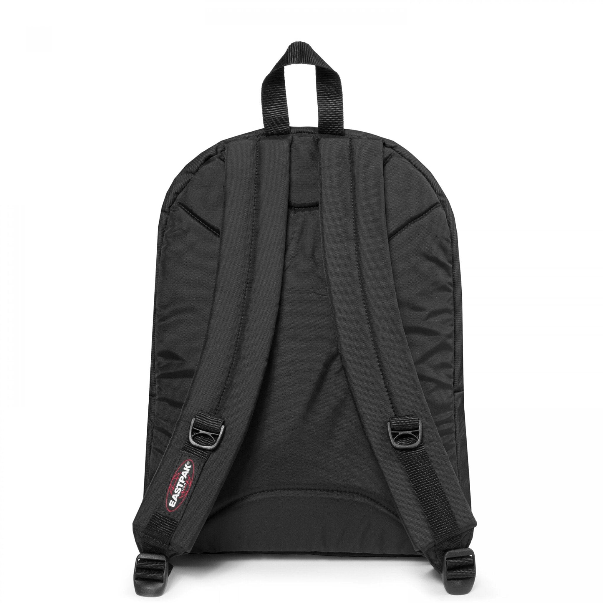 Eastpak Pinnacle Backpack - Durable Laptop Backpack for School & Travel, Water-Resistant Black Daypack with USB Charging Port - Perfect for College, Work & Outdoor Adventures