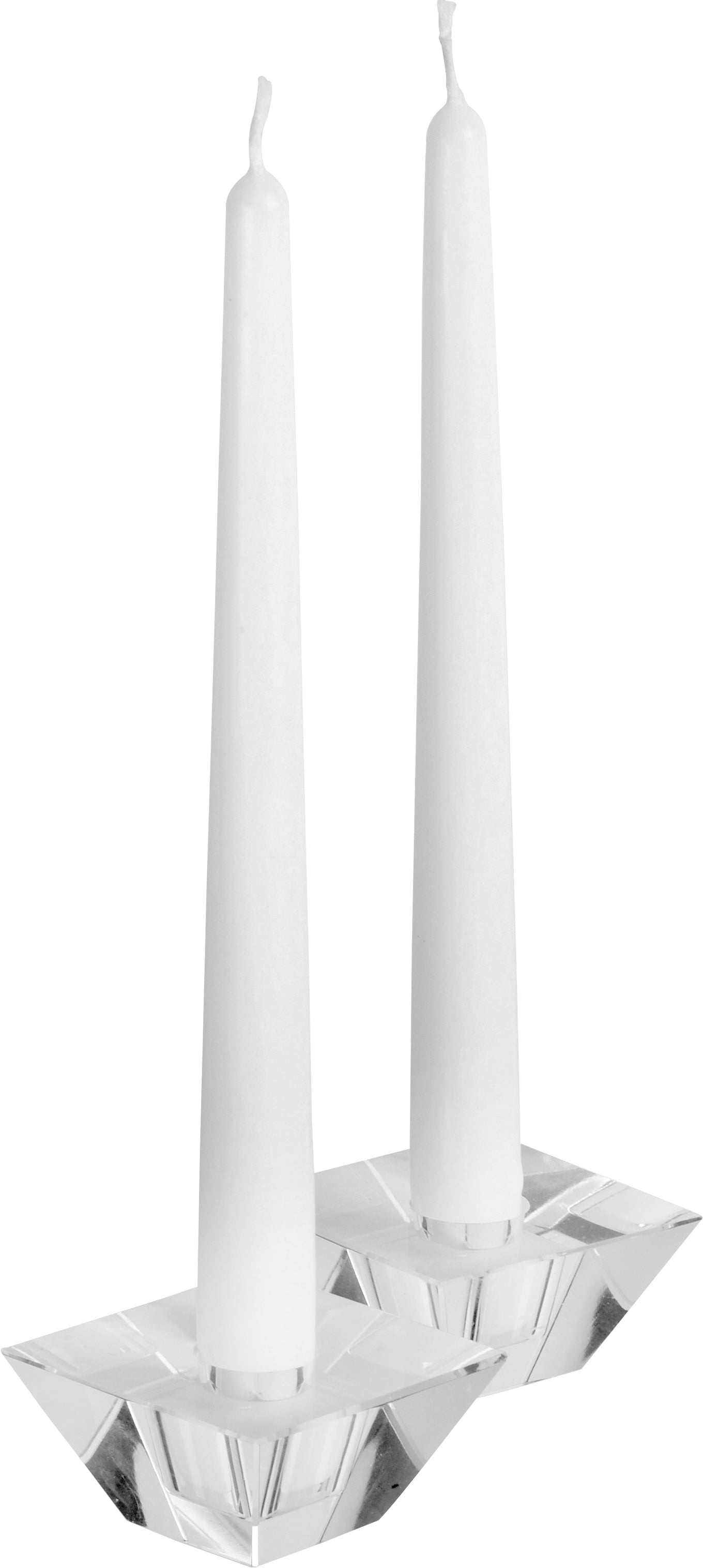 12 Inch White Taper Candles - Premium Long-Lasting Dripless Candles for Weddings, Dining, Church & Home Decor (Set of 12)