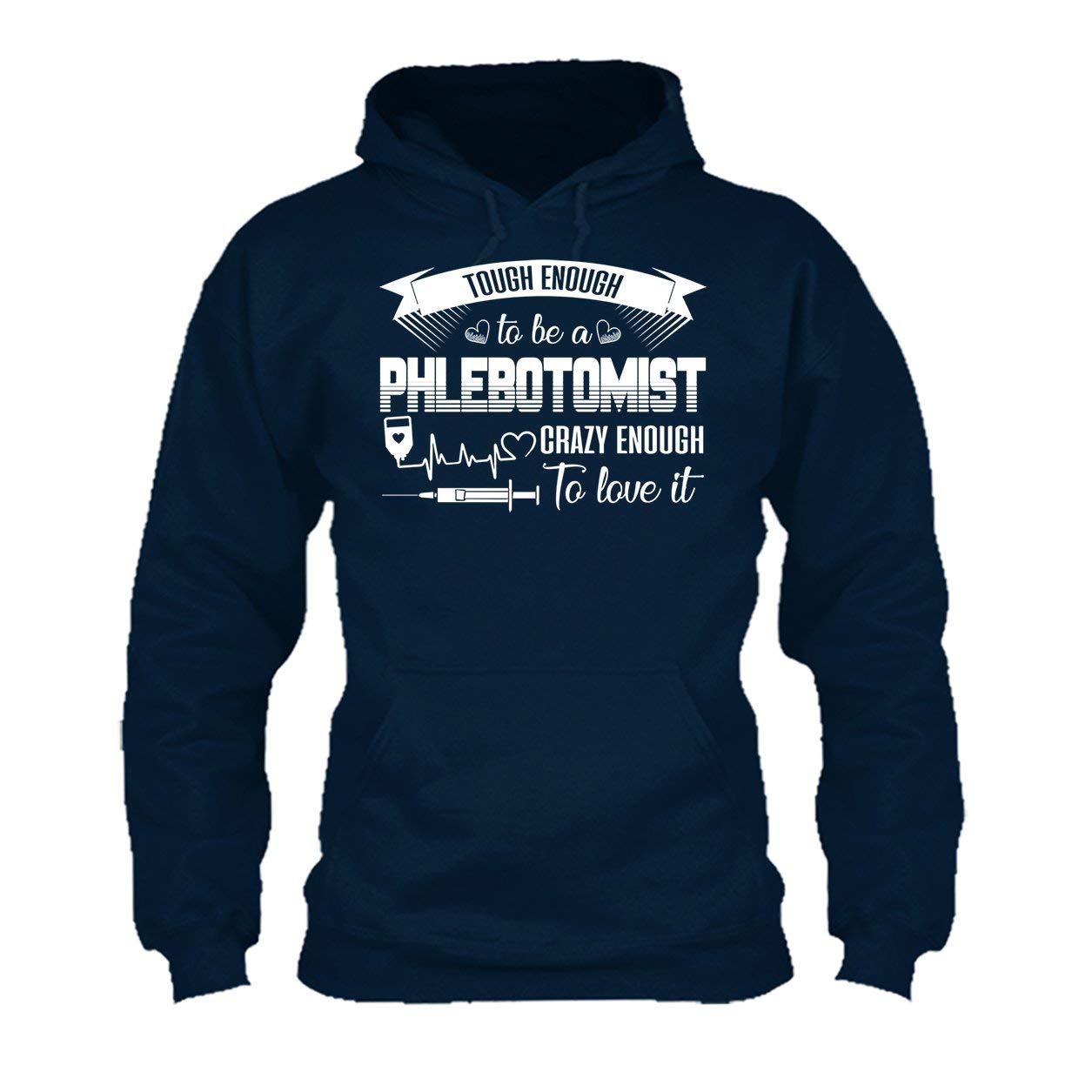 Become a Phlebotomist T-Shirt - Funny Medical Student & Nurse Tee - Cotton Crewneck & Hoodie for Phlebotomy Training & Healthcare Professionals - Perfect for Class, Work & Gifts