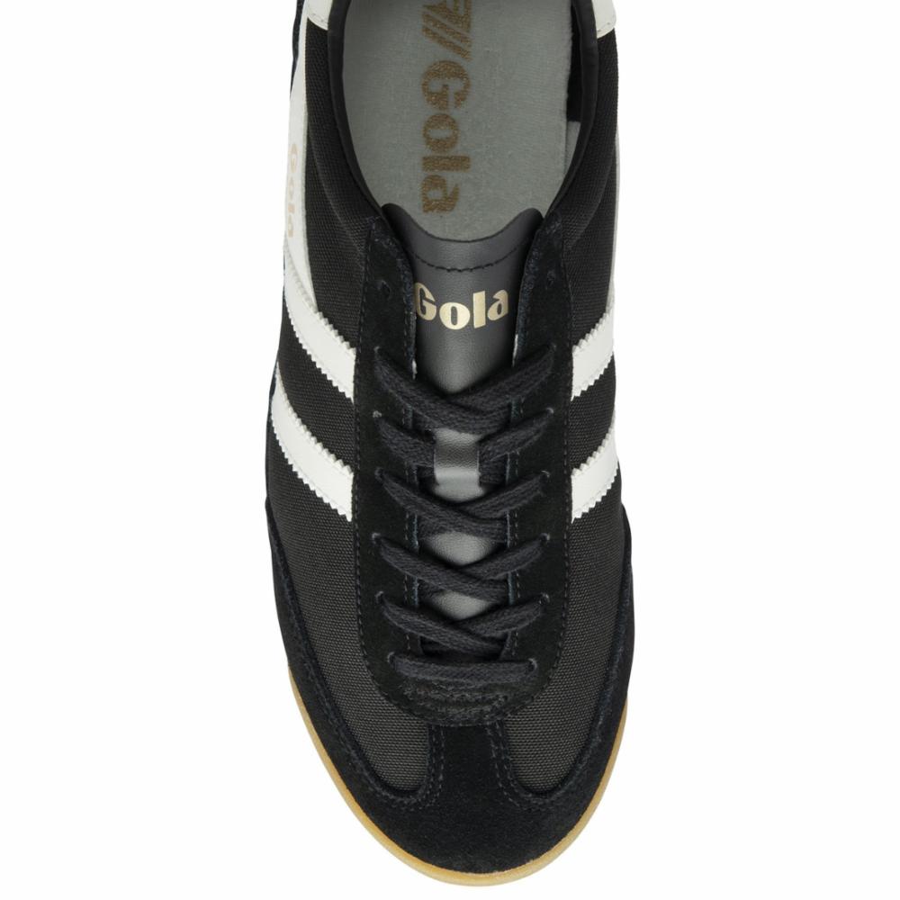 Gola Men's Tornado Black & Off White Sneakers - Classic Retro Running Shoes for Men | Casual Wear, Gym & Street Style Fashion