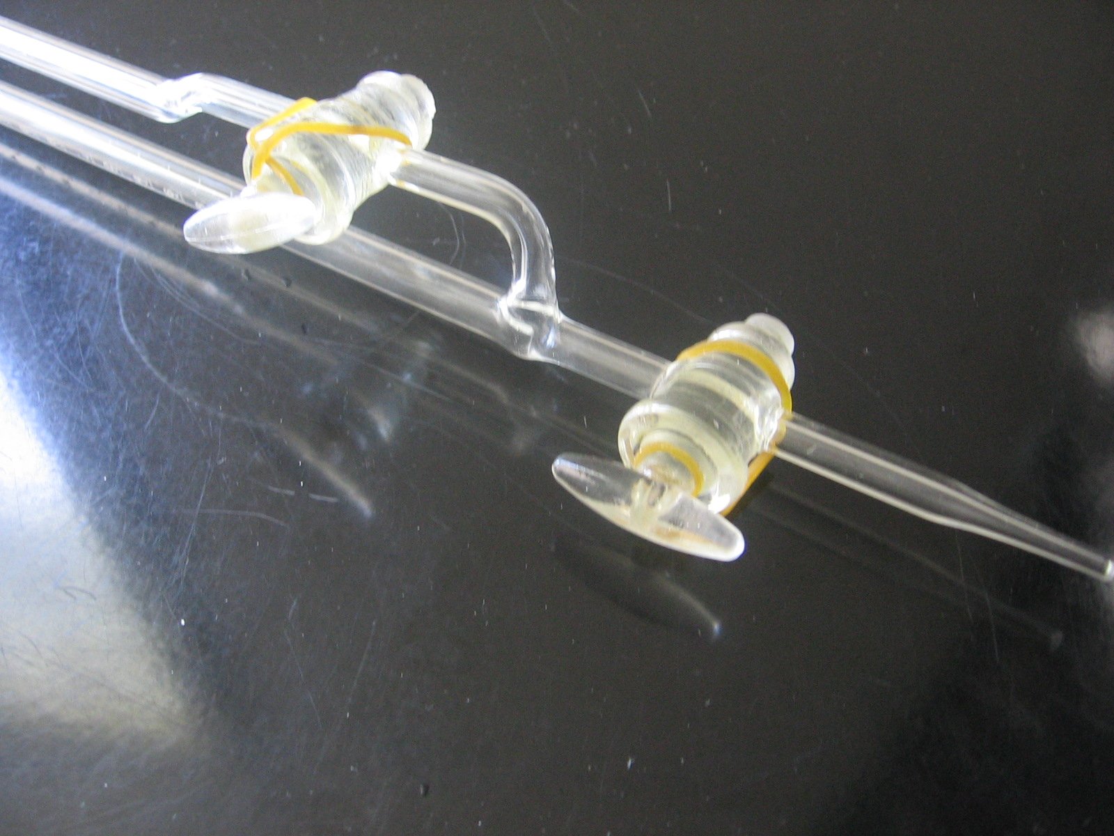 Beyondsupply - 5ml Lab Glass Micro Burette for Precise Liquid Measurement | Chemistry Experiments, Titration, Scientific Research & Laboratory Use