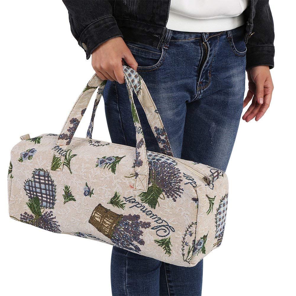 Yarn Organizer Bag - Knitting Storage Bag for Needles, Fabric & Sewing Accessories - Portable Craft Organizer for Knitters, Quilters & DIY Enthusiasts (Perfect for Home, Travel & Craft Room Organization)