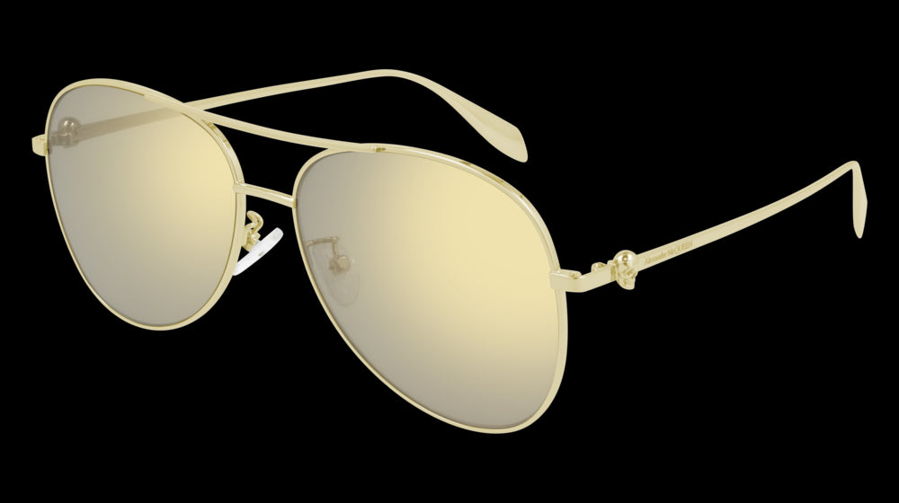 Alexander McQueen AM0274S Sunglasses - Luxury Designer Shades for Men & Women - UV Protection & Polarized Lenses - Perfect for Driving, Travel & Outdoor Activities