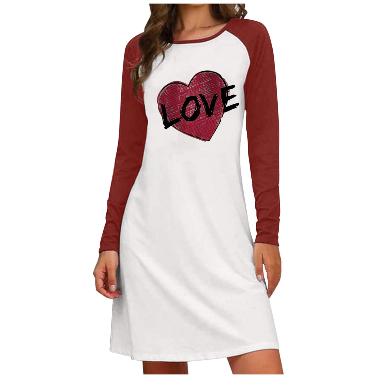 Elegant Women's Cocktail Dresses - Loose Fit Sleeve Casual Long Print Party Dress for Women | Perfect for Evening Events, Weddings & Night Out
