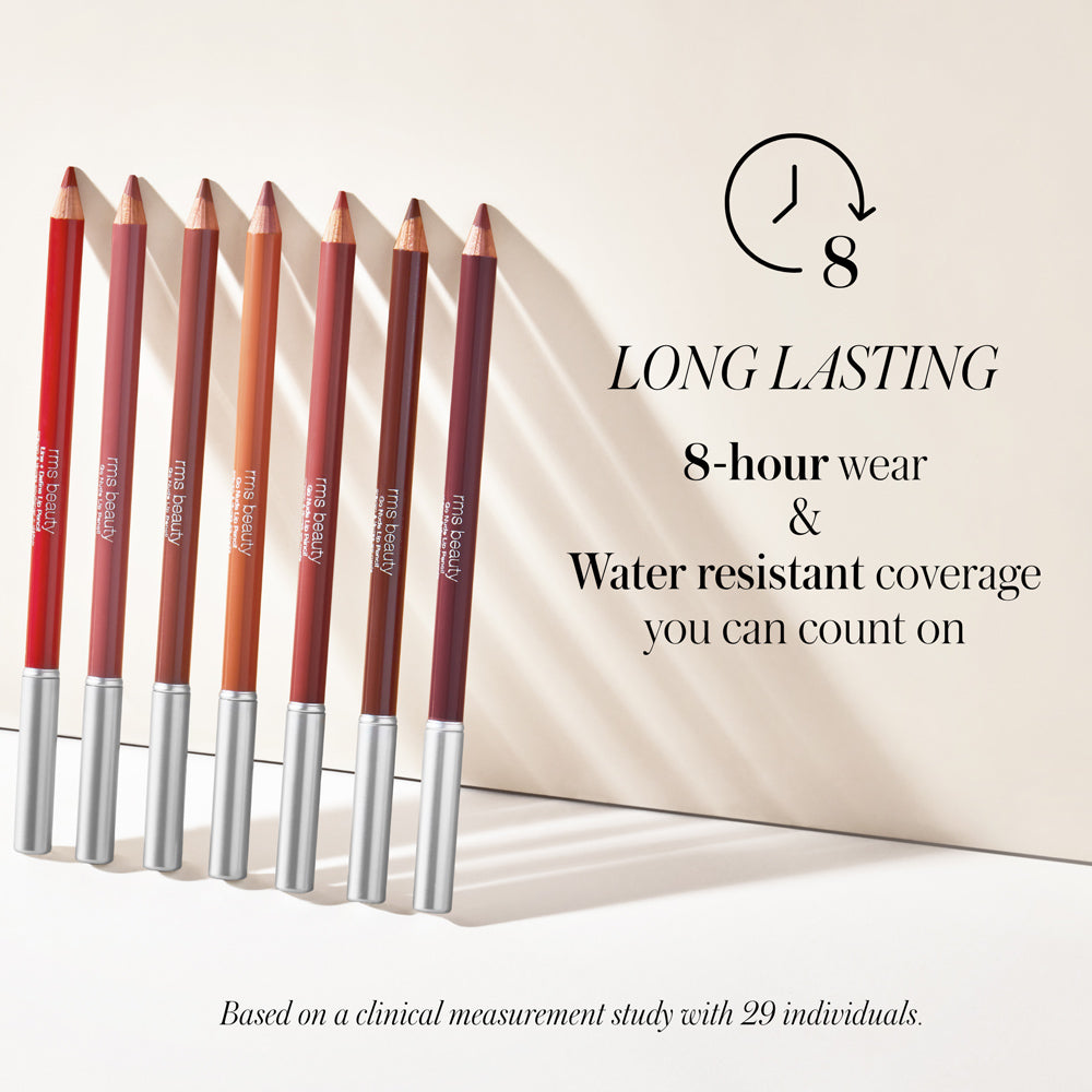 RMS Beauty Go Nude Lip Pencil - Natural Nude Lip Liner for Everyday Wear | Perfect for Makeup Bag & On-the-Go Touch Ups