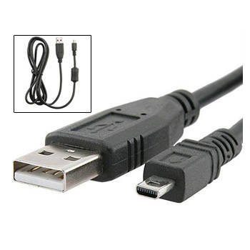 Original Fuji Finepix F505 EXR UC-E6 USB Cable - Replacement Charging & Data Sync Cord for Digital Cameras - Perfect for Travel Photography & Backup