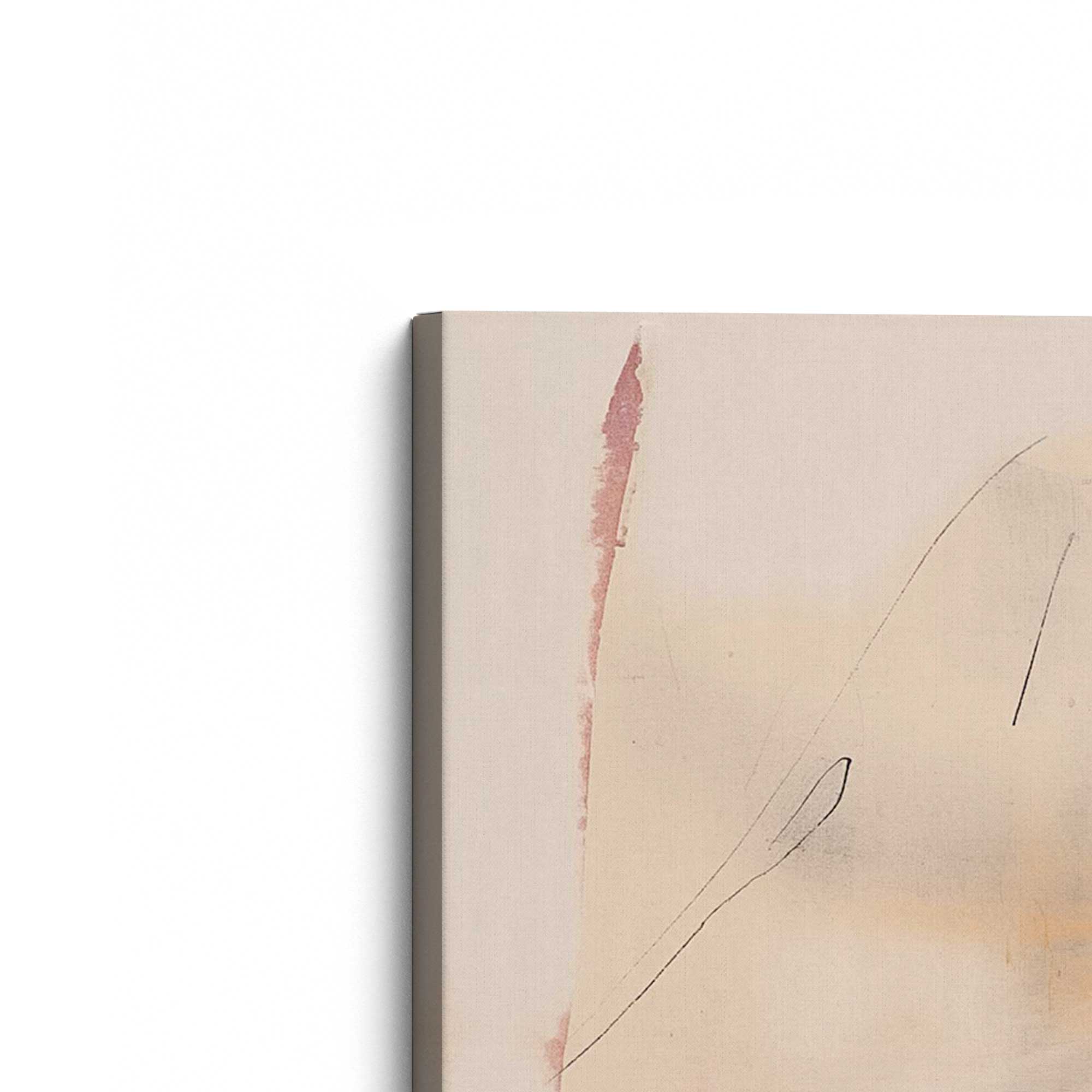 Cotton Candy Delight v2 Canvas Wall Art Print - Vibrant Abstract Painting for Living Room, Bedroom & Office Decor