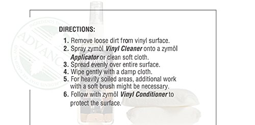 ZYMÖL Factory Original Vinyl Cleaner - Premium Car Interior Cleaner for Leather Seats & Dashboard - Perfect for Auto Detailing, Car Wash & Vehicle Maintenance