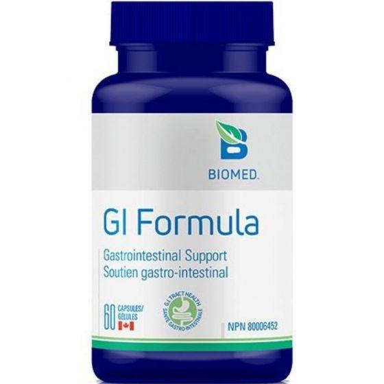 Biomed GI Formula 60 Capsules - Supports Digestive Health & Gut Balance - Perfect for Daily Wellness & Digestive Comfort