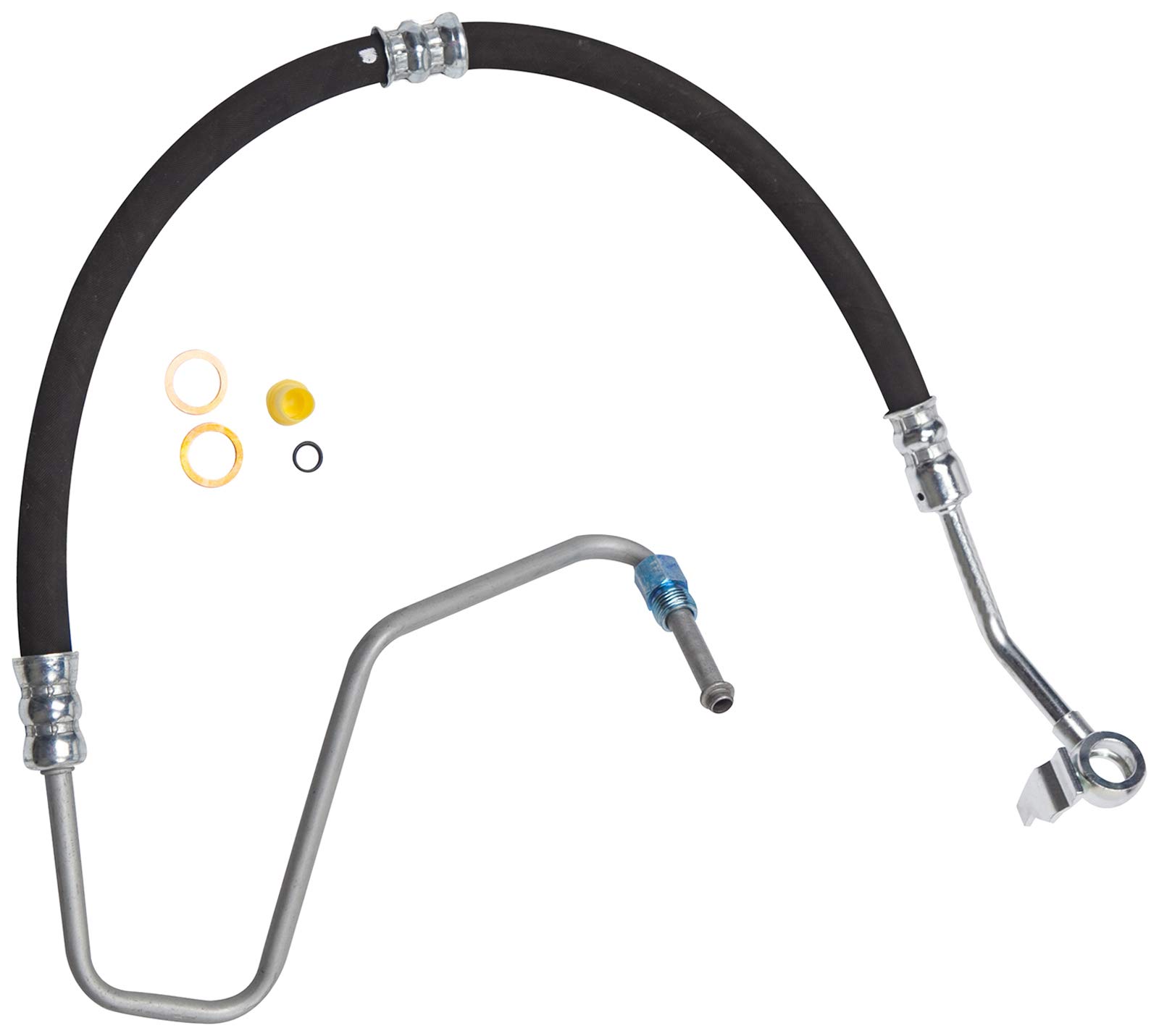 Gates 352187 Power Steering Pressure Hose - High Performance Replacement for Smooth Steering - Perfect for Trucks, SUVs, and Off-Road Vehicles
