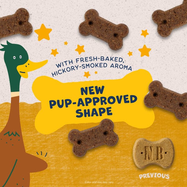 Natural Balance Crunchy Dog Biscuits with Real Duck – Small Breed Recipe, 8oz – Healthy Treats for Training & Dental Care