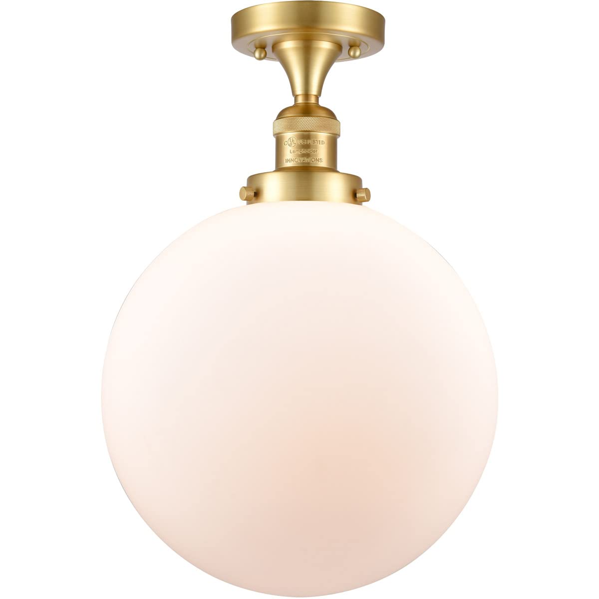 517-1CH-AB-G201-12-LED Vintage Edison Bulb with 1-Light Cord Set in Antique Brass Finish - Perfect for Industrial Pendant Lighting, Cafe Decor, and Retro Home Ambiance