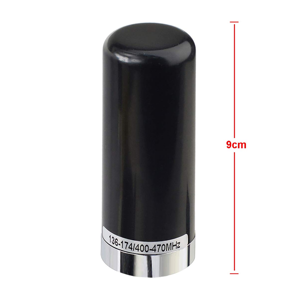 Bingfu Dual Band VHF UHF Mobile Antenna 136-174MHz 400-470MHz - Low Profile PL259 Male Connector for Car Truck Marine - Perfect for Ham Radio, Two Way Radio & Emergency Communication