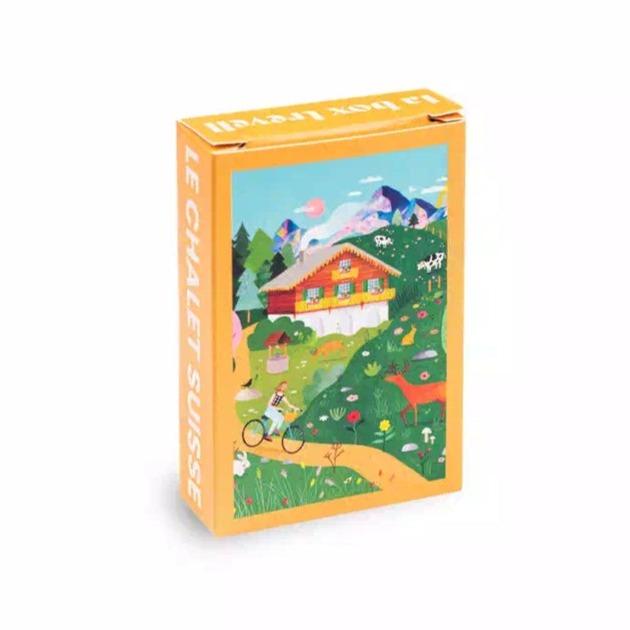 Le Chalet Suisse 99 Piece Jigsaw Puzzle - Fun Family Activity for Kids & Adults, Perfect for Home Decor & Relaxation