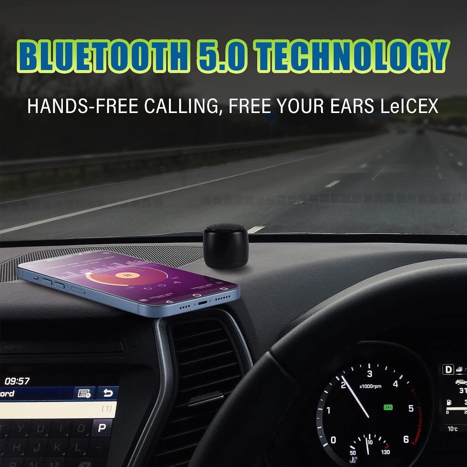 Mini Bluetooth Speaker with HD Sound & Bass - Wireless Portable Speaker for Phone/PC/Tablet - Perfect for Travel & Outdoor