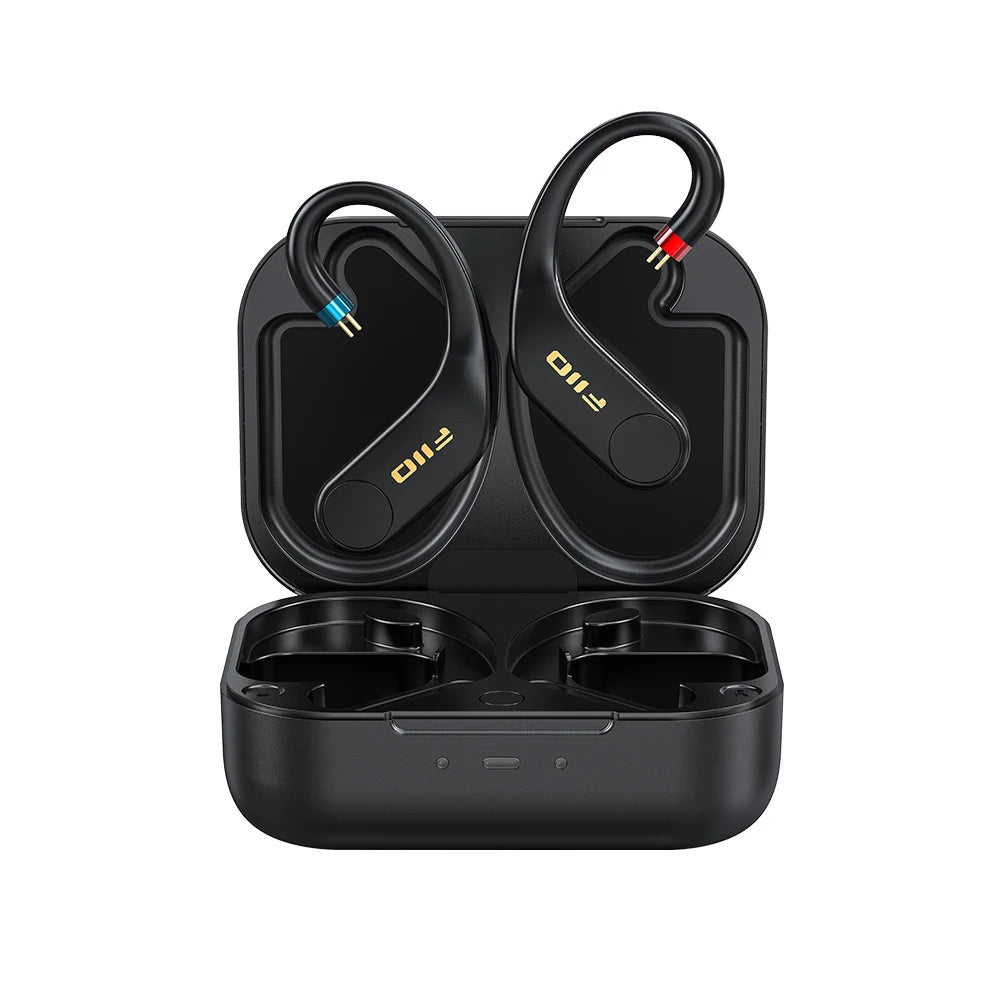 FiiO UTWS5 True Wireless Bluetooth Earbuds Hook Amplifier with High-Resolution Audio - Perfect for Gym, Running, Travel & Commuting