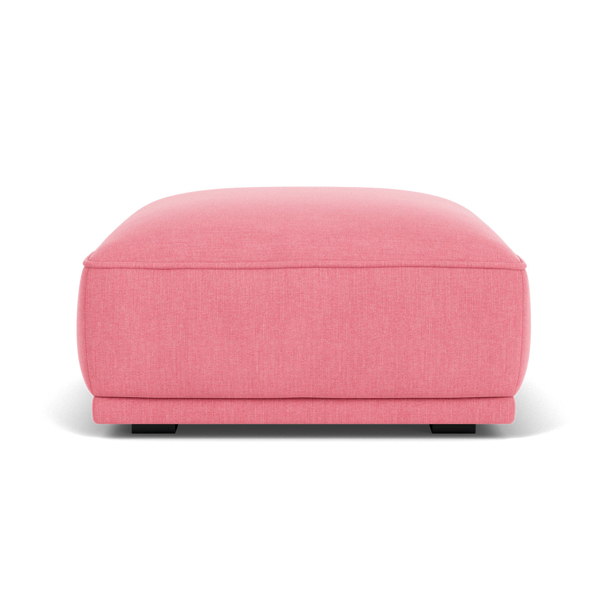 Leonora Fabric Storage Ottoman with Tufted Top - Stylish Footrest, Coffee Table & Extra Seating for Living Room, Bedroom & Dorm