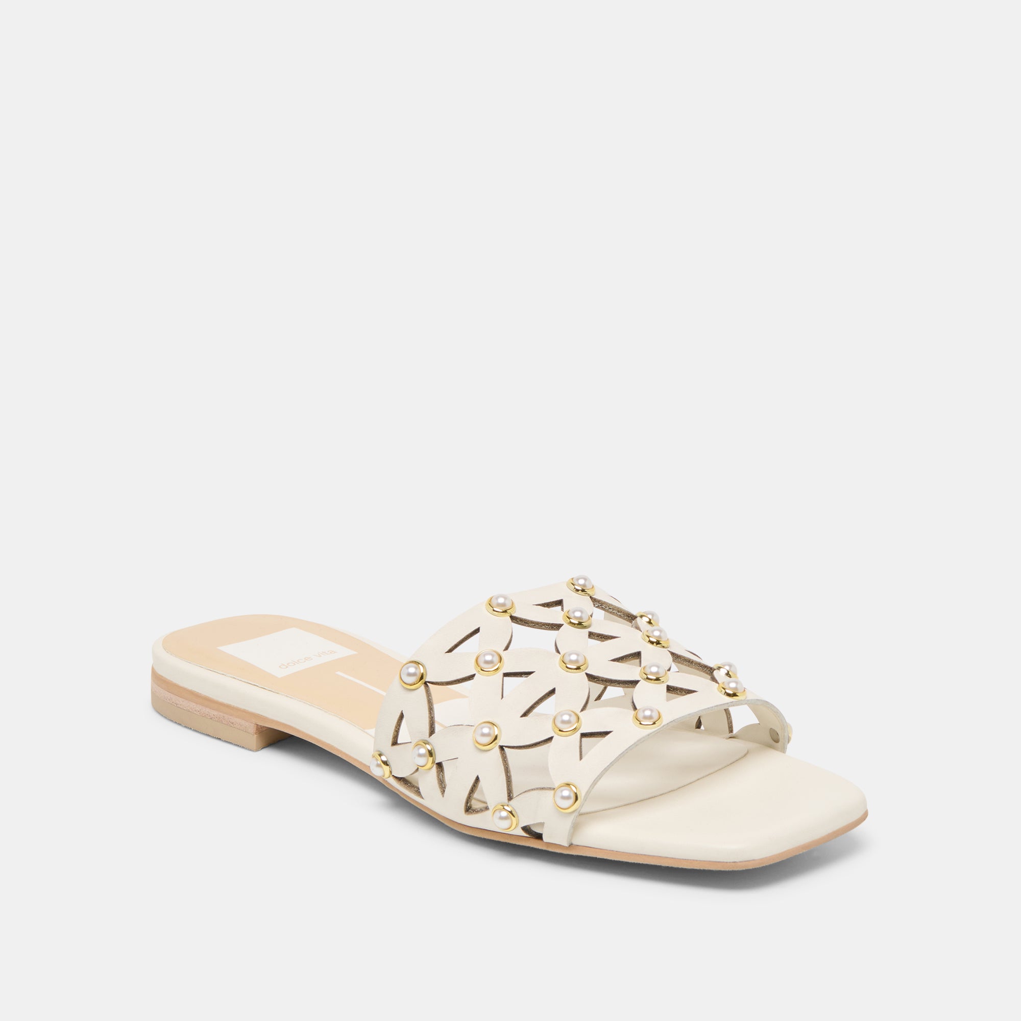 BERRIT Women's White Leather Sandals - Comfortable Summer Casual Shoes for Beach, Walking & Outdoor Activities